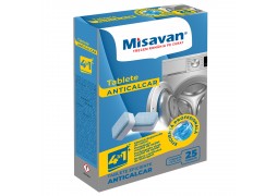 Tablete anticalcar pentru masina de spalat rufe Misavan 4in1 25 tablete