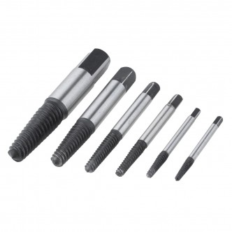 Set chei extractoare de suruburi gripate 3 mm - 25 mm, set 6 buc