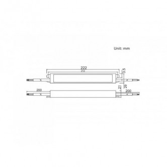 Sursa de alimentare LED Profesionala 12V 60W IP67, SCHARFER 